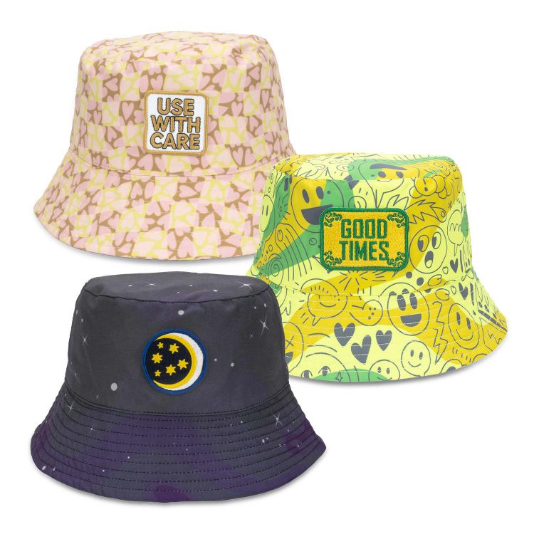Picture of Sonny Custom Bucket Hat with Embroidery Patch
