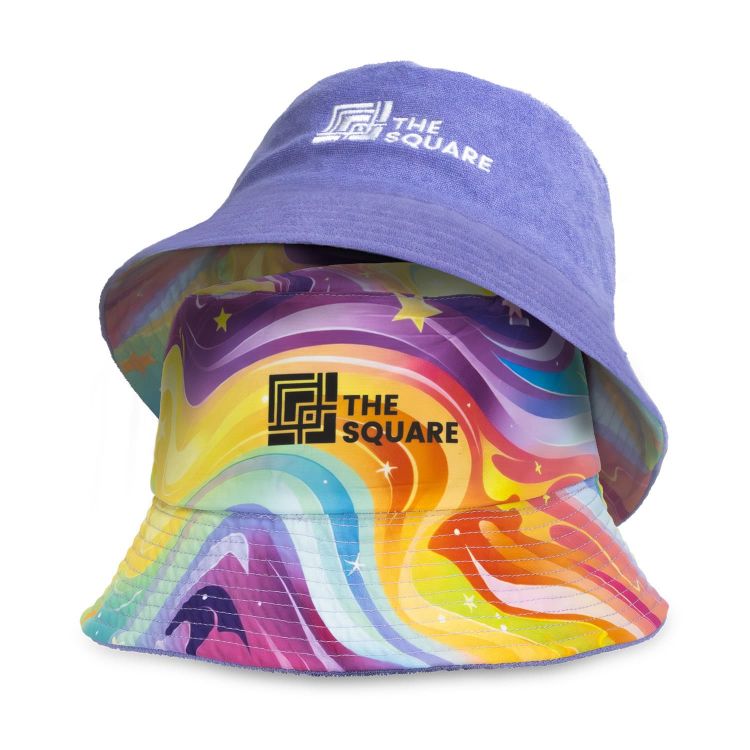 Picture of Custom Reversible Twill/Terry Bucket Hat