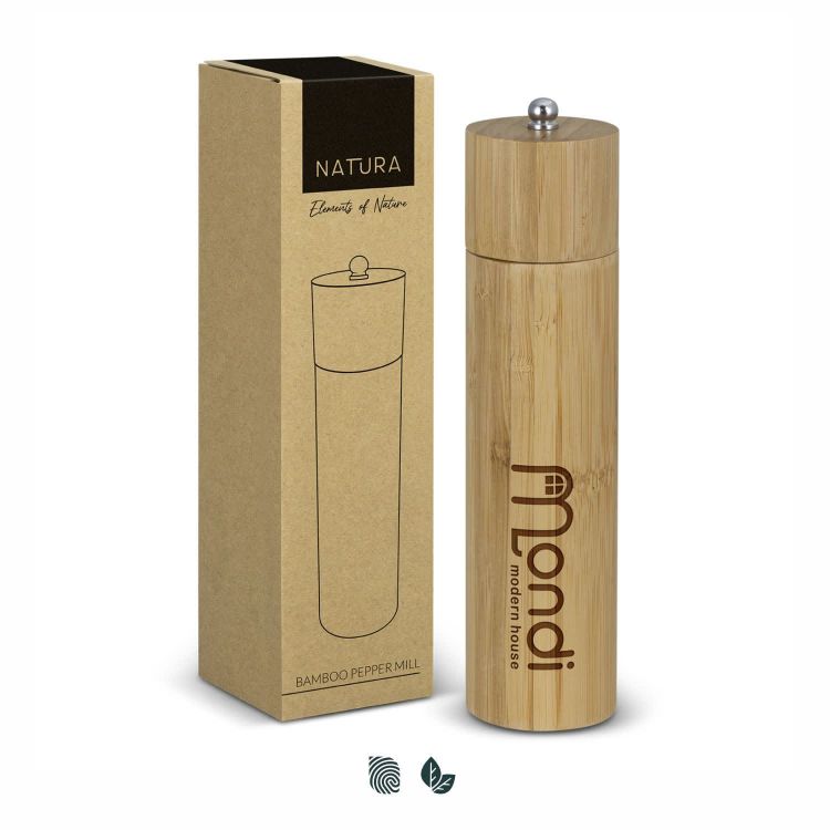 Picture of NATURA Bamboo Pepper Mill