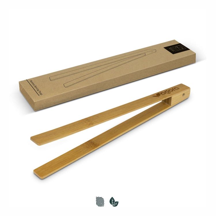 Picture of NATURA Bamboo Serving Tongs