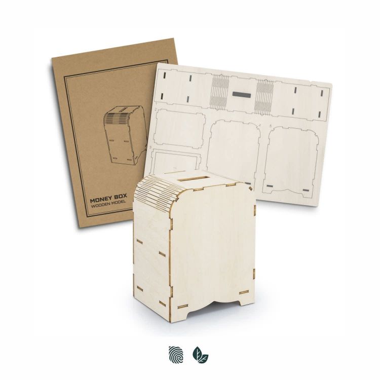 Picture of BRANDCRAFT Money Box Wooden Model