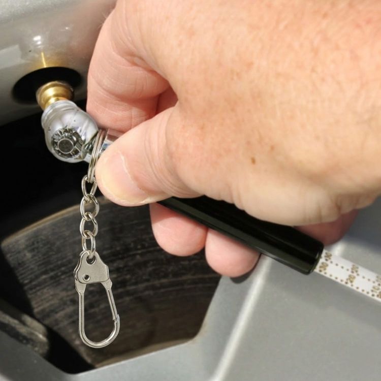 Picture of Tyre Pressure Gauge Key Ring