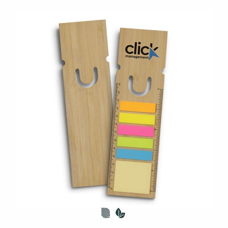 Picture of Bamboo Ruler Bookmark - Square