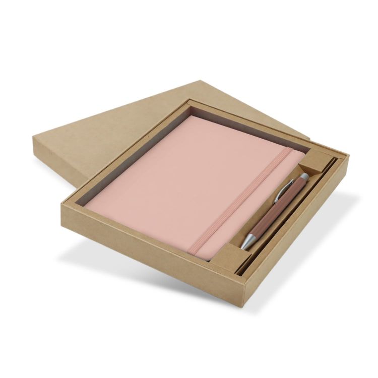 Picture of Omega Fashion Notebook and Pen Gift Set