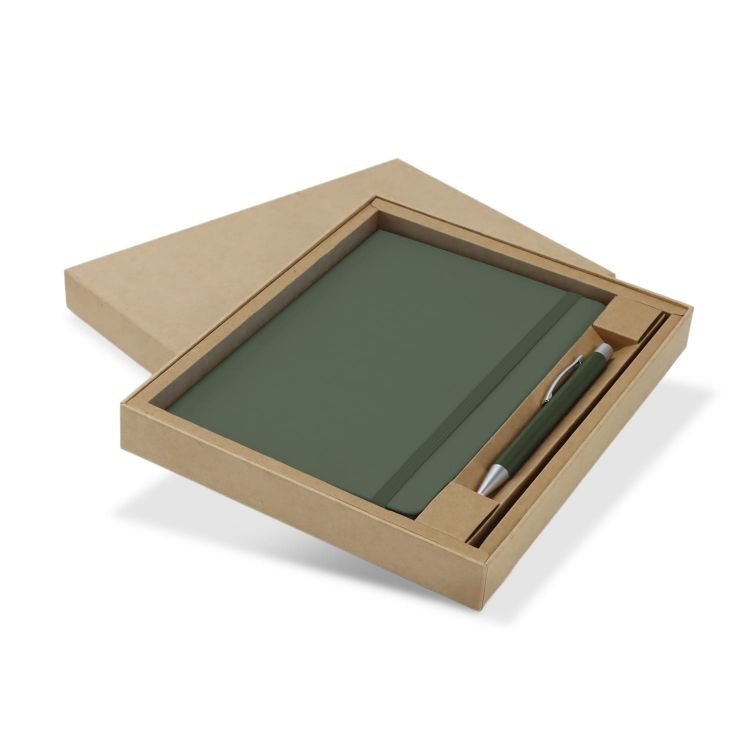 Picture of Omega Fashion Notebook and Pen Gift Set