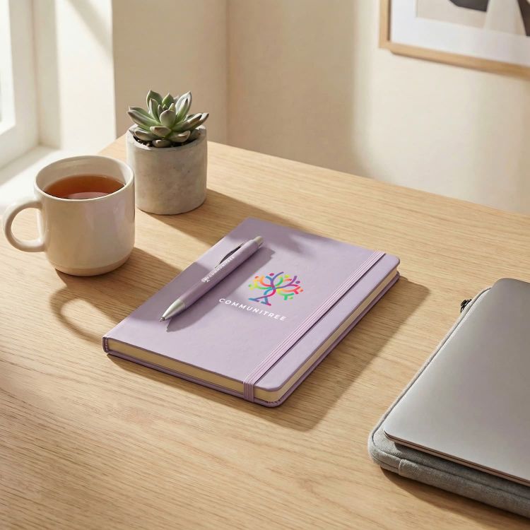 Picture of Omega Fashion Notebook and Pen Gift Set