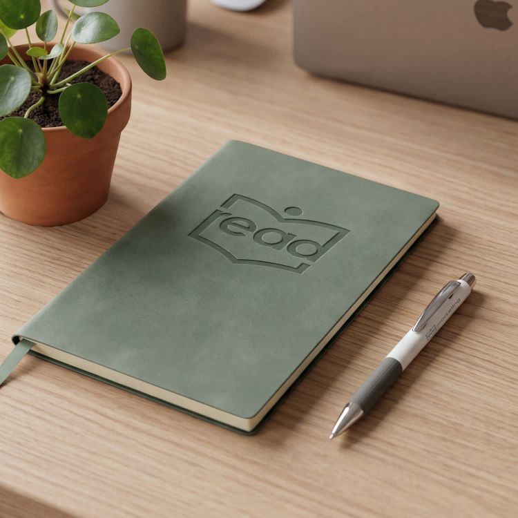 Picture of Genoa Notebook and Pen Gift Set