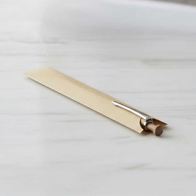 Picture of Kraft Paper Pen Sleeve