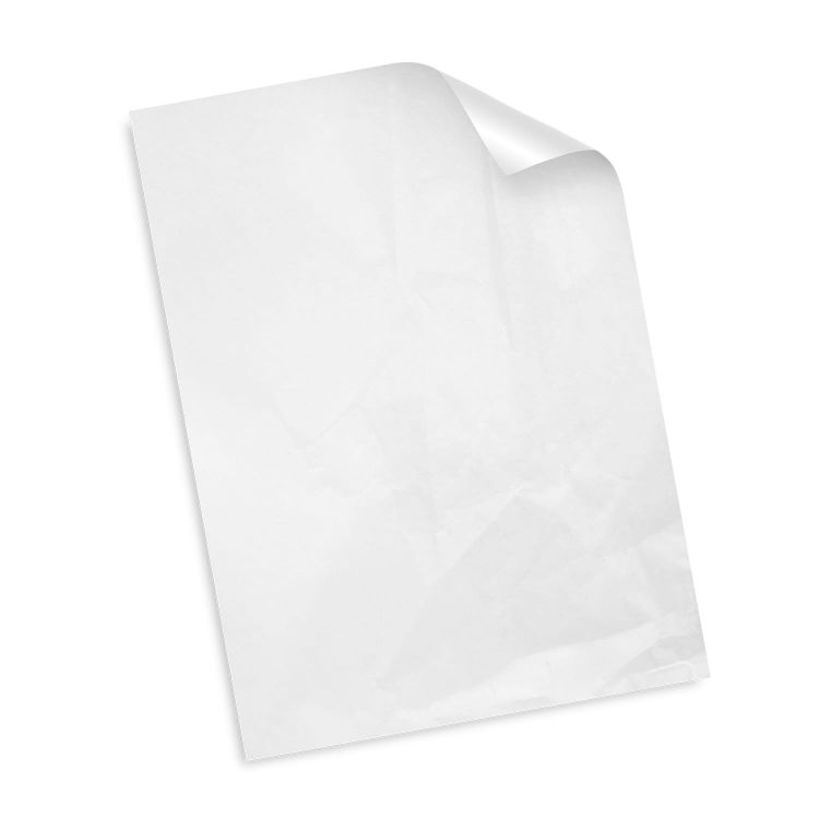Picture of Custom Tissue Paper with Envelope - White