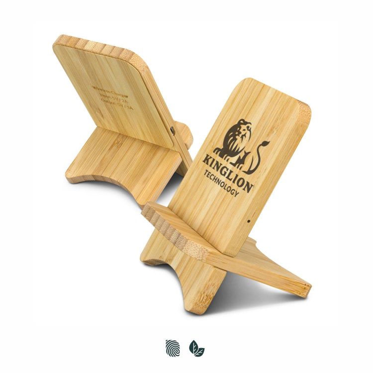 Picture of Bamboo Wireless Charging Stand