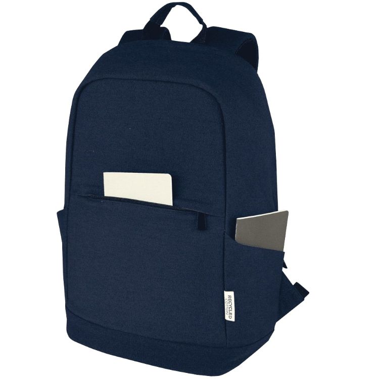 Picture of Darani GRS Recycled Canvas Anti-Theft 15" 21L Laptop Backpack