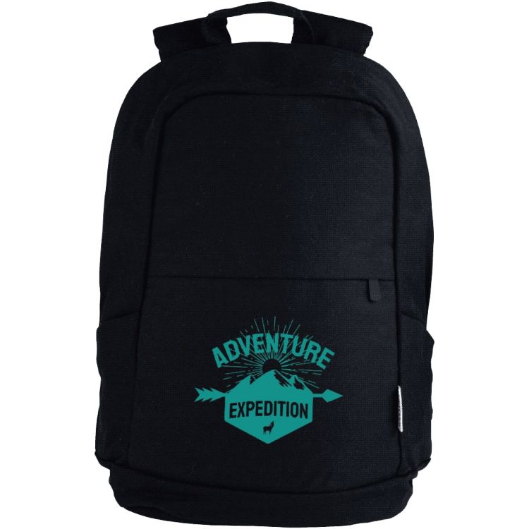 Picture of Darani GRS Recycled Canvas Anti-Theft 15" 21L Laptop Backpack