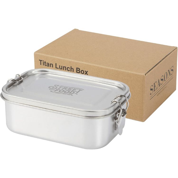 Picture of Seasons Titan Recycled Stainless Steel Lunch Box