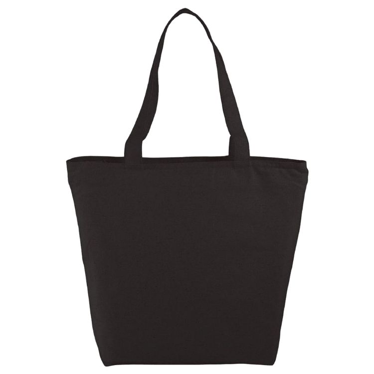 Picture of Cotton Maine Zippered Tote 15L