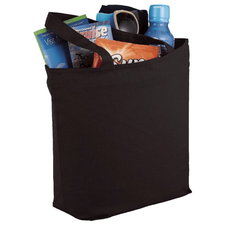 Picture of Cotton Maine Zippered Tote 15L