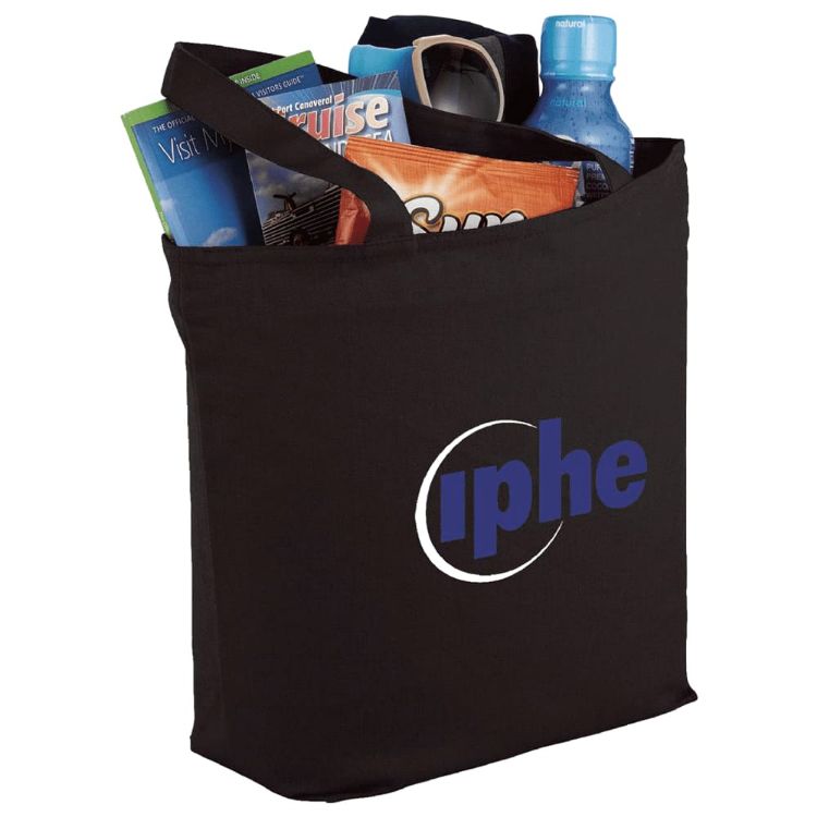 Picture of Cotton Maine Zippered Tote 15L