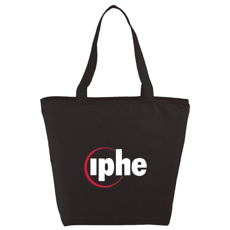 Picture of Cotton Maine Zippered Tote 15L