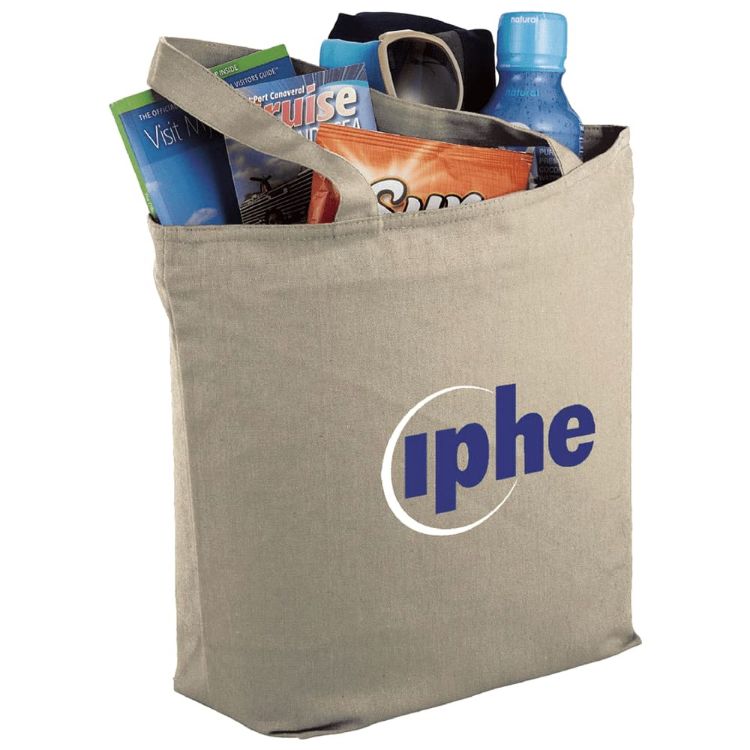 Picture of Cotton Maine Zippered Tote 15L