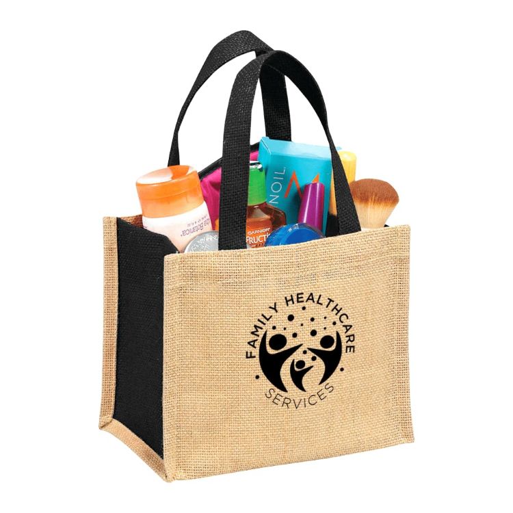 Picture of Mini Jute Gift Tote 4L