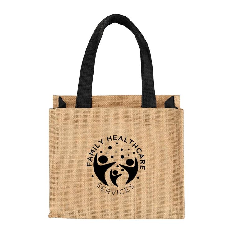 Picture of Mini Jute Gift Tote 4L