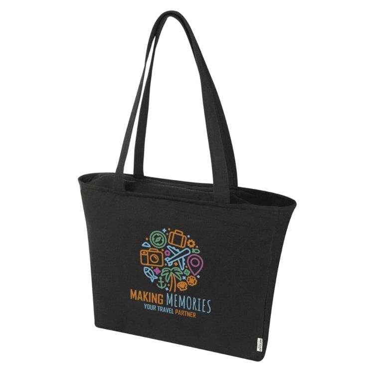 Picture of Darani Weekender Recycled Zip Tote
