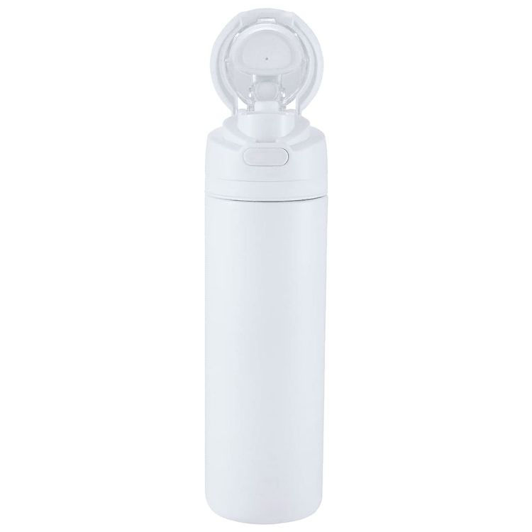 Picture of Elvin 900ml Recycled Stainless Flip Straw Bottle