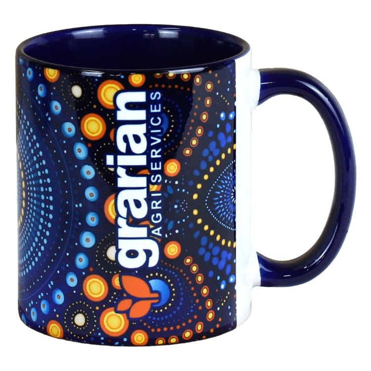 Picture of Bounty Two Tone Sublimation Ceramic Mug 325ml