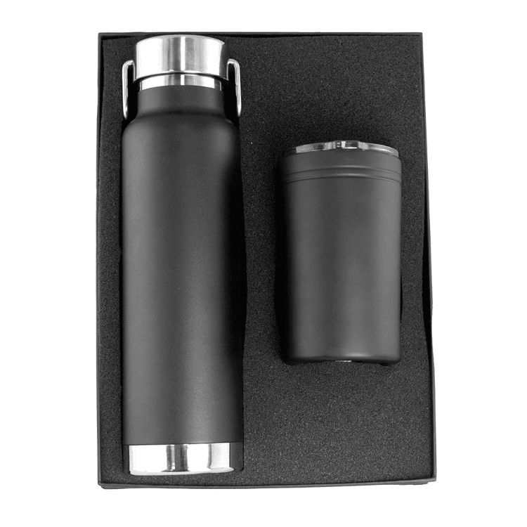 Picture of Thor Sherpa Drink Bottle & Tumbler Gift Set