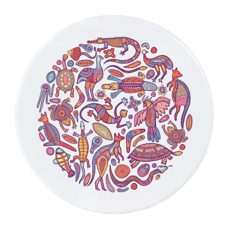 Picture of Circular Sublimated Ceramic Coaster