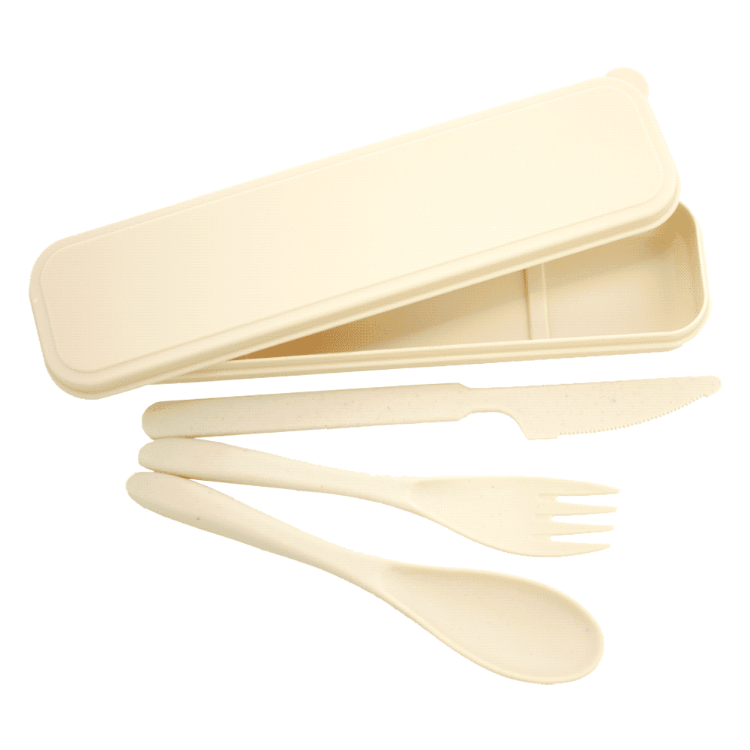 Picture of Bamboo Fibre Cutlery Set