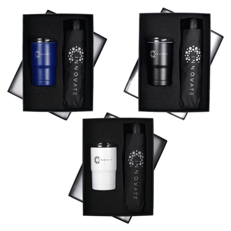 Picture of Umbrella & Tumbler Gift Set