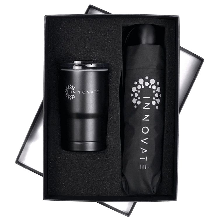 Picture of Umbrella & Tumbler Gift Set