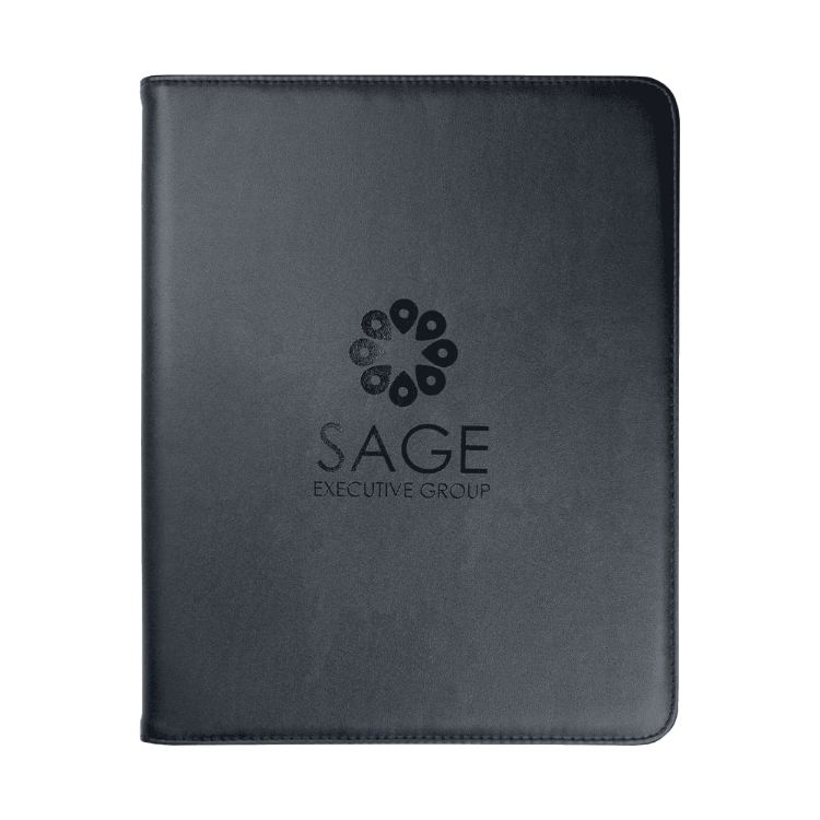 Picture of The Associate A4 Imitation Leather Zip Compendium