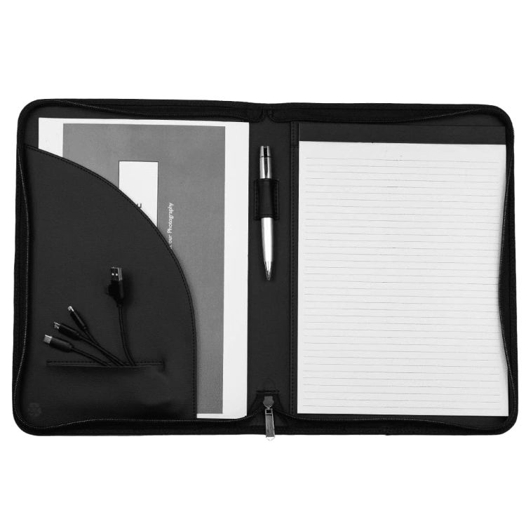 Picture of Recycled A4 Zip Portfolio