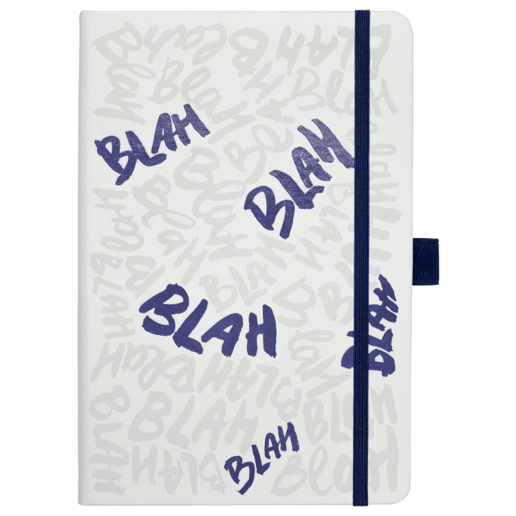 Picture of Nova White Bound JournalBook w/ Coloured Accents