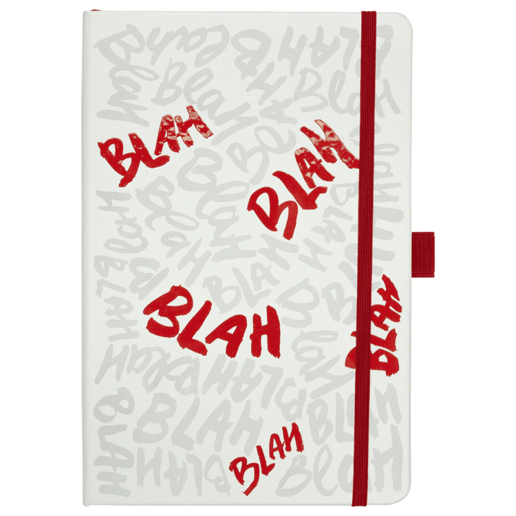 Picture of Nova White Bound JournalBook w/ Coloured Accents