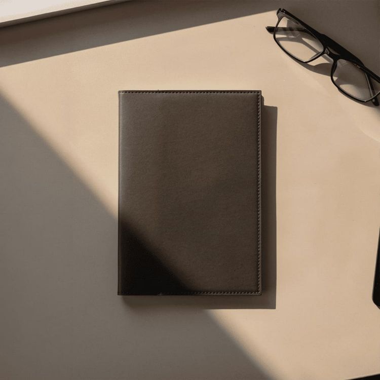 Picture of Mela Apple Leather Refillable Journal