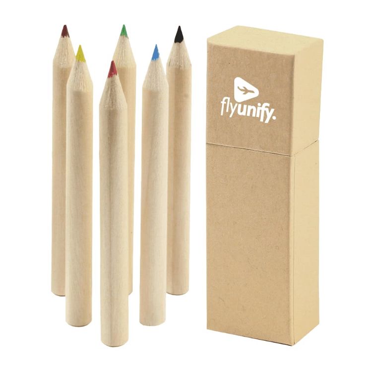 Picture of Coloured Pencil Set 6pcs