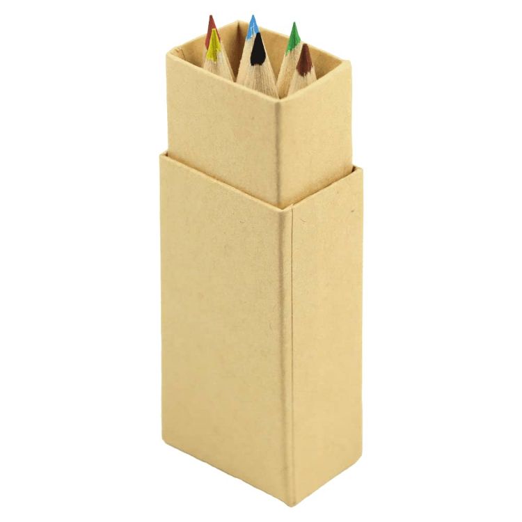 Picture of Coloured Pencil Set 6pcs