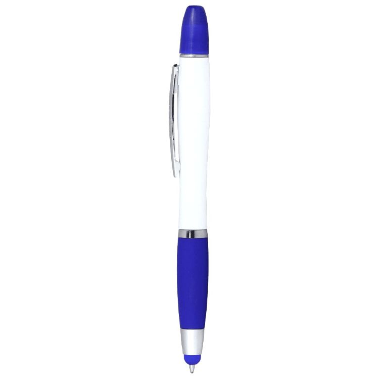 Picture of Nash Ballpoint Pen w/ Yellow Wax Highlighter