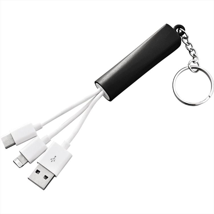 Picture of Route Light Up Logo 3-In-1 Cable