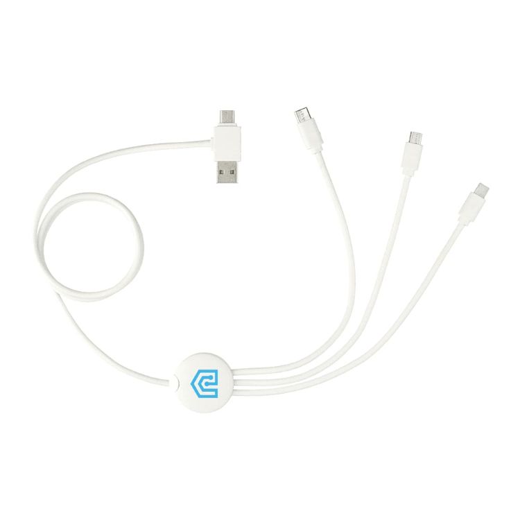 Picture of 5-In-1 Charging Cable w/ Antimicrobial Additive