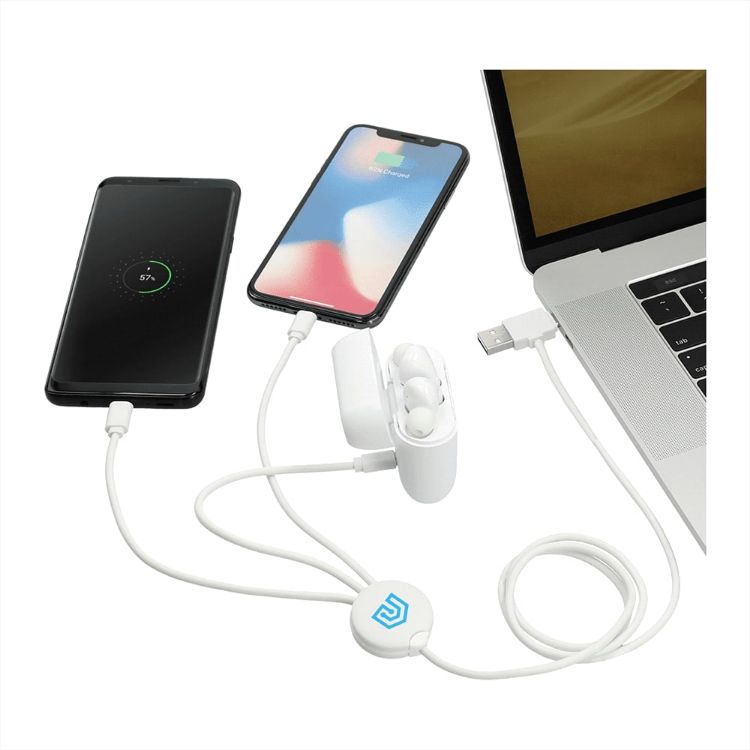 Picture of 5-In-1 Charging Cable w/ Antimicrobial Additive