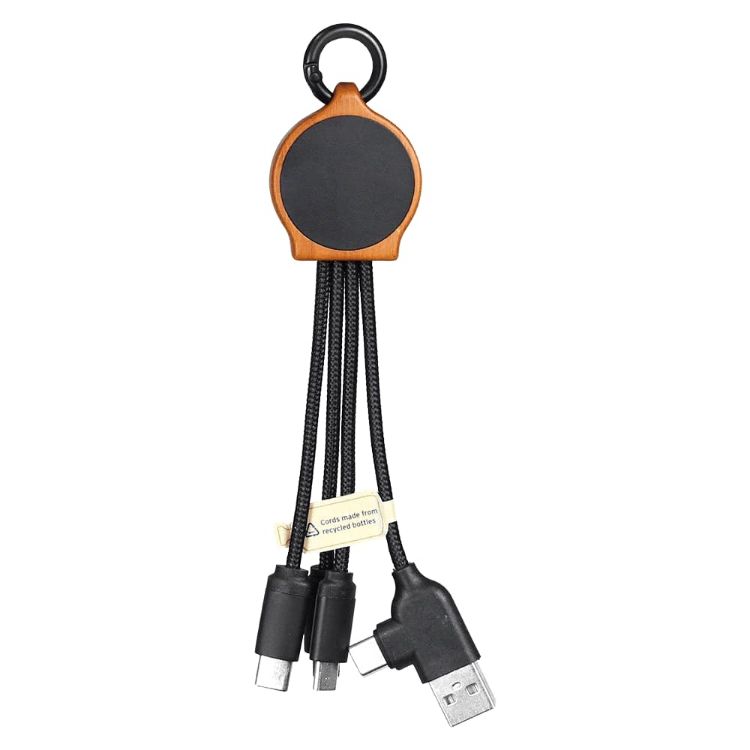 Picture of Bamboo Charging w/ RPET Cables