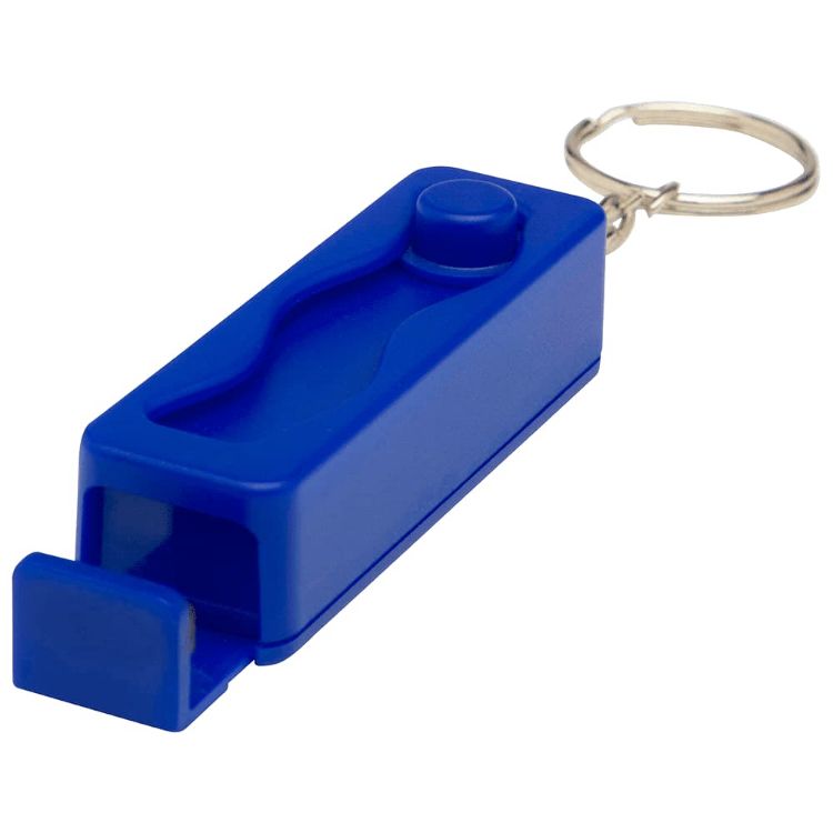 Picture of Aggia Recycled Plastic Phone Stand w/ Fidget Toy