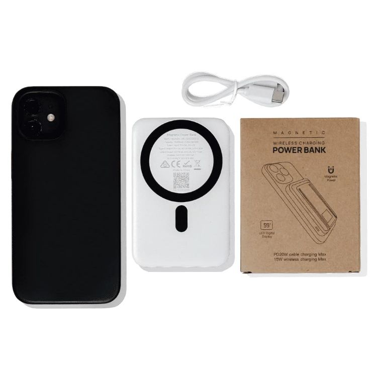 Picture of Magnetic Power Bank w/ Phone Stand 10000 mAh