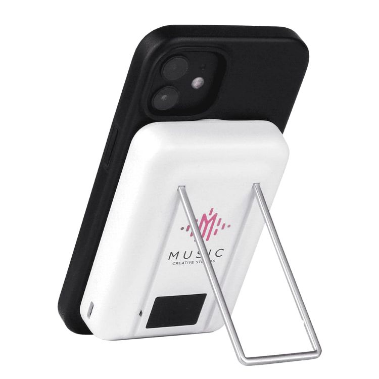 Picture of Magnetic Power Bank w/ Phone Stand 10000 mAh
