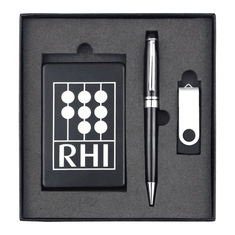 Picture of Powerbank, USB (4GB) & Pen Giftset