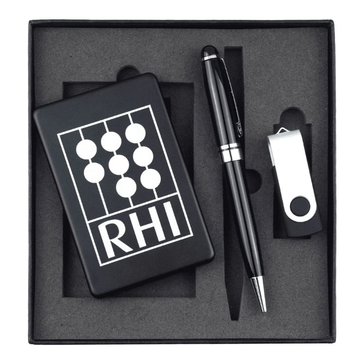 Picture of Powerbank, USB (4GB) & Pen Giftset