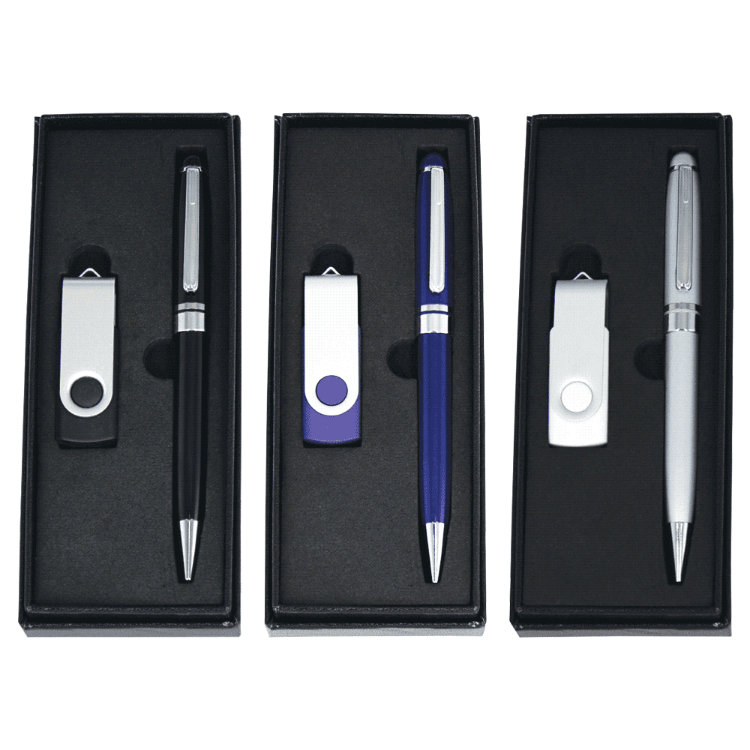 Picture of USB (4GB) & Pen Giftset